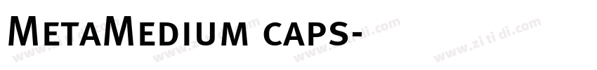 MetaMedium caps字体转换